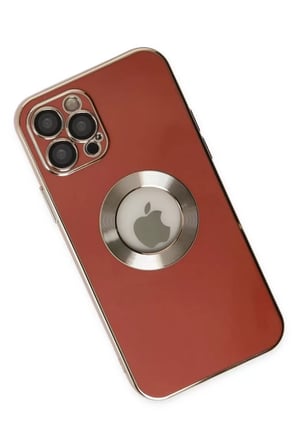 Newface Apple iPhone 12 Pro Max Kılıf Store Silikon - Kırmızı