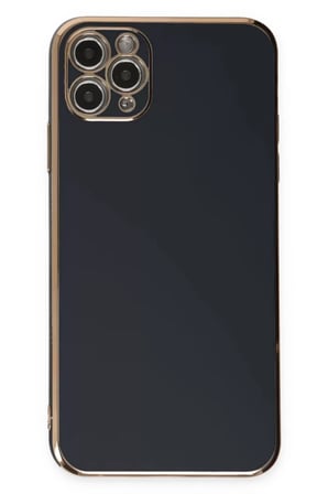Newface Apple iPhone 11 Pro Max Kılıf Volet Silikon - Siyah