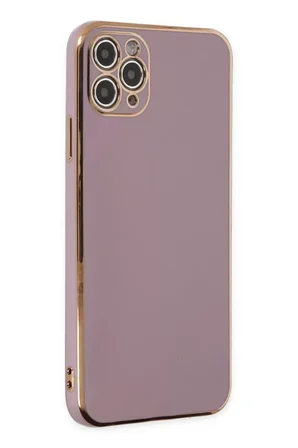 Newface Apple iPhone 11 Pro Max Kılıf Volet Silikon - Mor