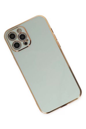 Newface Apple iPhone 12 Pro Max Kılıf Volet Silikon - Açık Yeşil
