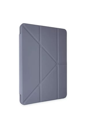 Newface Apple iPad Air 4 10.9 Kılıf Kalemlikli Mars Tablet Kılıfı - Lavender