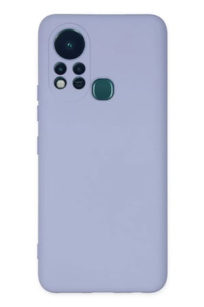 Newface İnfinix Hot 11s Kılıf Nano içi Kadife Silikon - Lila