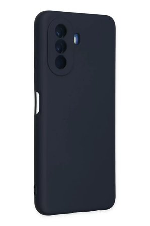 Newface Huawei Nova Y70 Kılıf Nano içi Kadife Silikon - Lacivert
