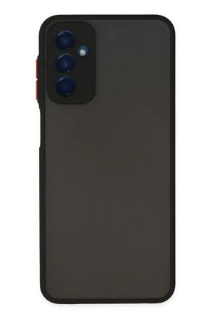 Newface Samsung Galaxy M13 Kılıf Montreal Silikon Kapak - Siyah