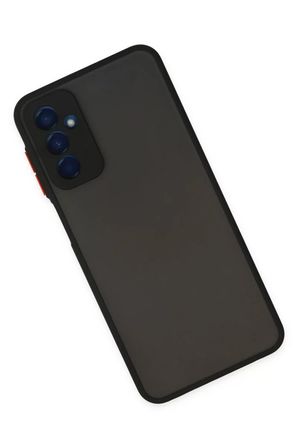 Newface Samsung Galaxy M13 Kılıf Montreal Silikon Kapak - Siyah