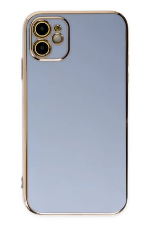 Newface Apple iPhone 12 Kılıf Volet Silikon - Mavi