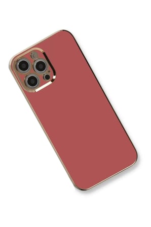 Newface Apple iPhone 12 Pro Kılıf Volet Silikon - Kırmızı