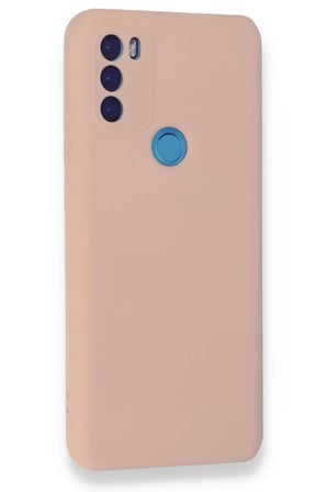 Newface General Mobile GM 21 Plus Kılıf Nano içi Kadife Silikon - Pudra