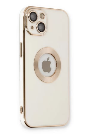 Newface Apple iPhone 14 Plus Kılıf Store Silikon - Beyaz
