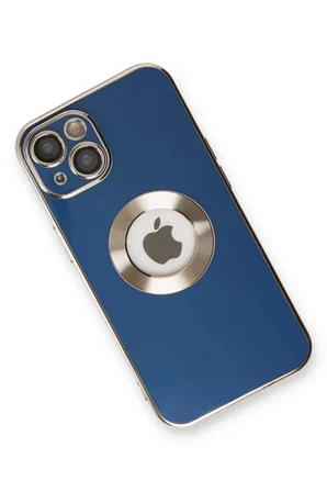 Newface Apple iPhone 14 Plus Kılıf Store Silikon - Mavi
