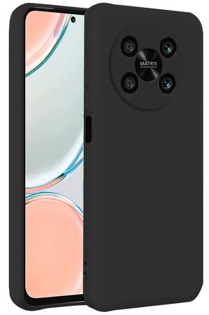 Newface Huawei Nova Y90 Kılıf First Silikon - Siyah