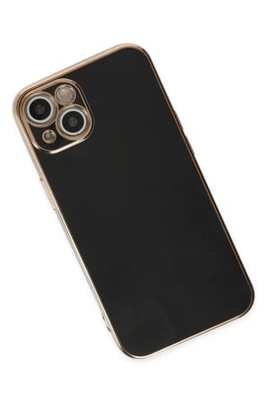 Newface Apple iPhone 14 Plus Kılıf Volet Silikon - Siyah