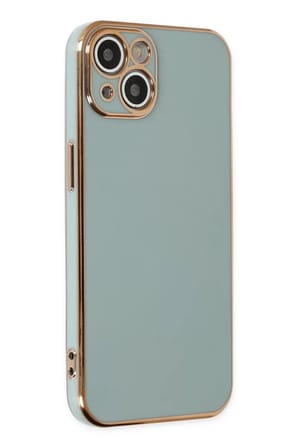 Newface Apple iPhone 14 Kılıf Volet Silikon - Açık Yeşil