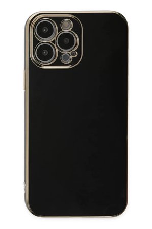 Newface Apple iPhone 14 Pro Max Kılıf Volet Silikon - Siyah