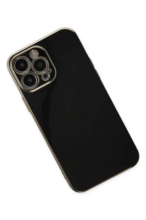 Newface Apple iPhone 14 Pro Max Kılıf Volet Silikon - Siyah