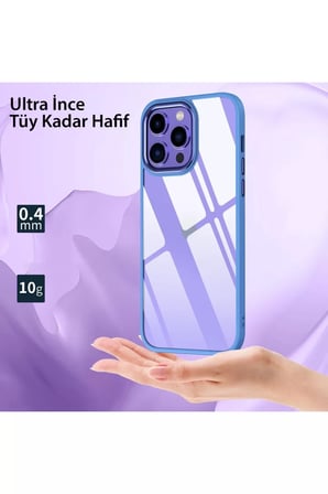 Newface Apple iPhone 14 Pro Kılıf Power Silikon - Lila