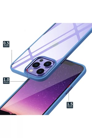 Newface Apple iPhone 14 Pro Kılıf Power Silikon - Lila