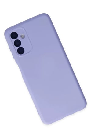 Newface Samsung Galaxy A04S Kılıf Nano içi Kadife Silikon - Lila