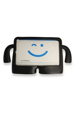 Newface Apple iPad 2022 10.9 (10.nesil) Kılıf Karakter Tablet Silikon - Siyah