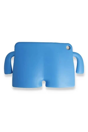 Newface Apple iPad 2022 10.9 (10.nesil) Kılıf Karakter Tablet Silikon - Mavi