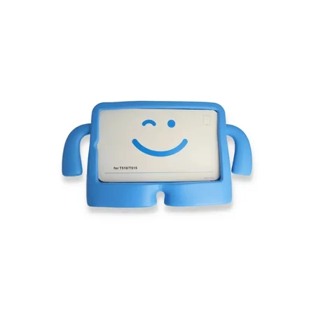 Newface Apple iPad 2022 10.9 (10.nesil) Kılıf Karakter Tablet Silikon - Mavi