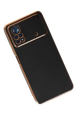 Newface Xiaomi Poco X4 Pro 5G Kılıf Volet Silikon - Siyah