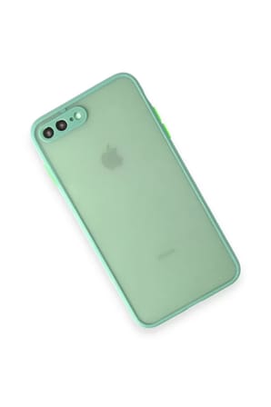 Newface Apple iPhone 7 Plus Kılıf Montreal Silikon Kapak - Turkuaz