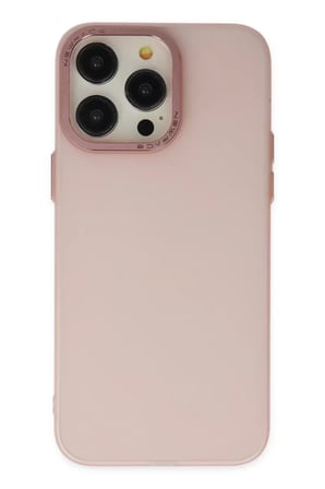 Newface Apple iPhone 14 Pro Kılıf Modos Metal Kapak - Pembe
