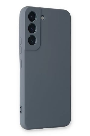 Newface Samsung Galaxy S23 Plus Kılıf Nano içi Kadife Silikon - Gri