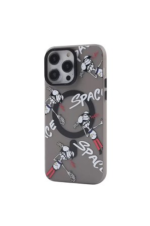 Newface Apple iPhone 14 Pro Kılıf Apollo Magneticsafe Desenli Kapak - Apollo Siyah - 3
