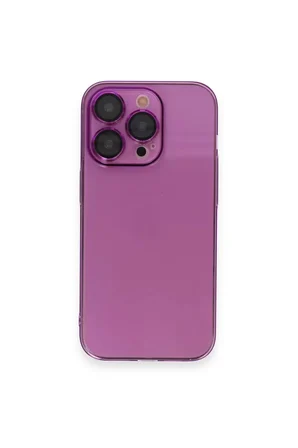 Newface Apple iPhone 13 Pro Kılıf Armada Lensli Kapak - Mor