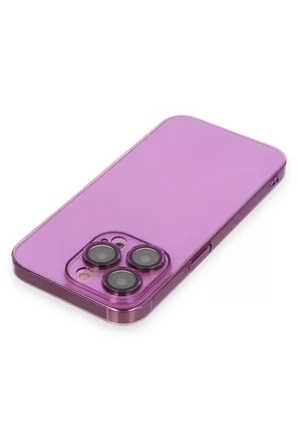Newface Apple iPhone 13 Pro Kılıf Armada Lensli Kapak - Mor