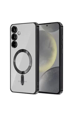 Newface Samsung Galaxy S23 Kılıf Kross Magneticsafe Kapak - Siyah