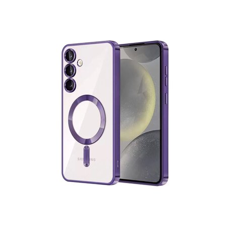 Newface Samsung Galaxy S23 Plus Kılıf Kross Magneticsafe Kapak - Mor