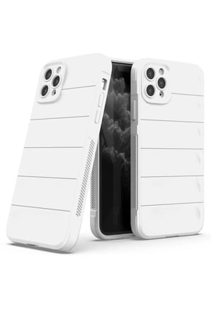 Newface Apple iPhone 11 Pro Kılıf Optimum Silikon - Krem
