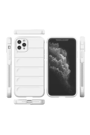 Newface Apple iPhone 11 Pro Kılıf Optimum Silikon - Krem