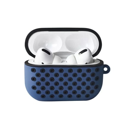 Newface Apple Airpods Pro 2 (2.nesil) Spor Delikli Kılıf - Lacivert-Siyah