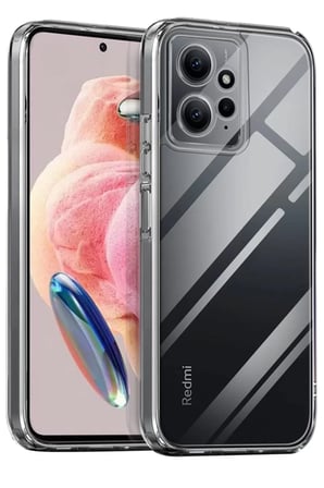 Newface Xiaomi Redmi Note 12 4G Kılıf Lüx Şeffaf Silikon