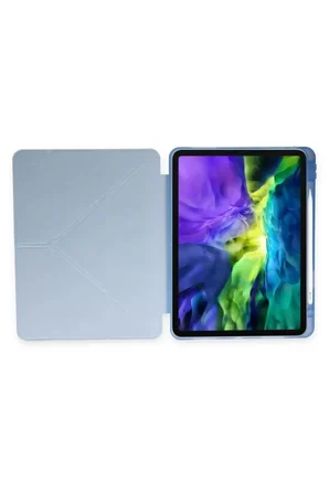 Newface Huawei MatePad SE Kılıf Kalemlikli Mars Tablet Kılıfı - Mavi