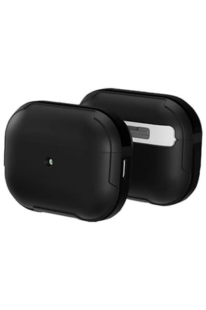 Movenchy Apple Airpods Pro 2 (2.nesil) MO-A8 Armor Kılıf - Siyah
