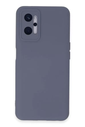 Newface Realme 9i 4G Kılıf Nano içi Kadife Silikon - Gri