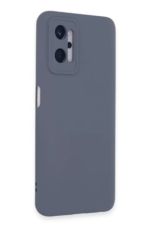 Newface Realme 9i 4G Kılıf Nano içi Kadife Silikon - Gri