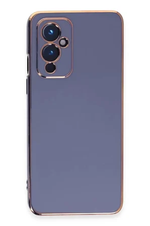 Newface One Plus 9 Kılıf Volet Silikon - Mavi