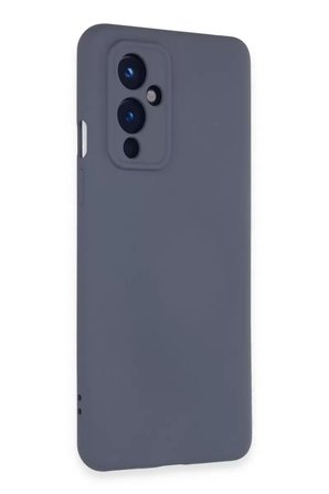 Newface One Plus 9 Kılıf Nano içi Kadife Silikon - Gri