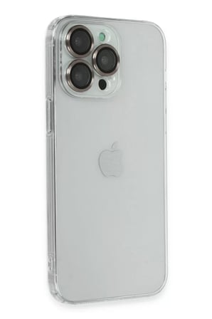 Newface Apple iPhone 13 Pro Kılıf Luko Lens Silikon -Yeşil