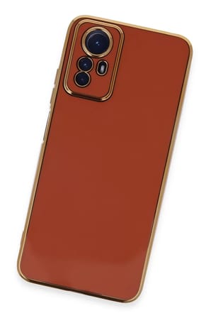 Newface Xiaomi Redmi Note 12S Kılıf Volet Silikon - Kırmızı