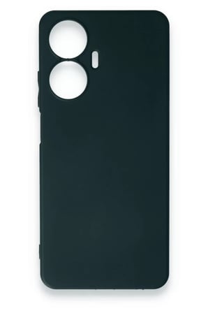 Newface Realme C55 Kılıf First Silikon - Koyu Yeşil