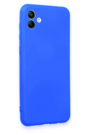 Newface Samsung Galaxy A04 Kılıf First Silikon - Mavi