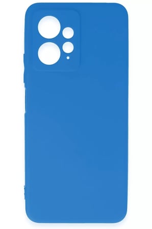 Newface Xiaomi Redmi Note 12 4G Kılıf First Silikon - Mavi