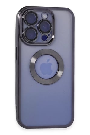 Newface Apple iPhone 15 Pro Kılıf Slot Silikon - Mor
